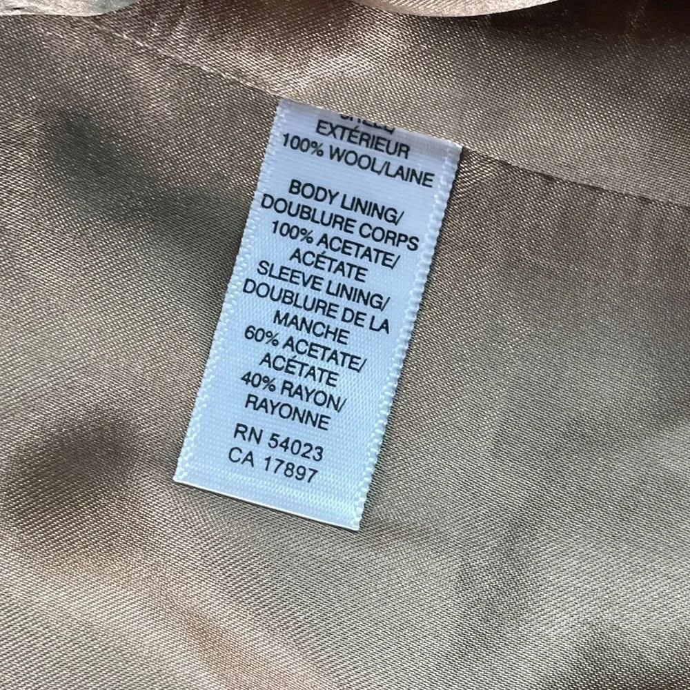 BANANA REPUBLIC Blazer Sport Coat Jacket Men 40R Brown Wool Herringbone Office‎